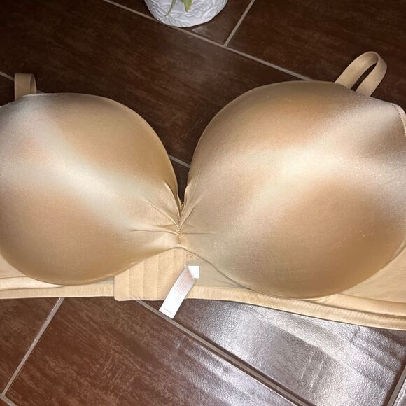 Cacique nude plunge bra 50D - Picture 2 of 5